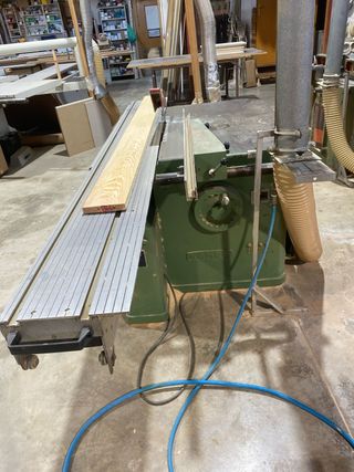 Encuadradora para madera sin carro