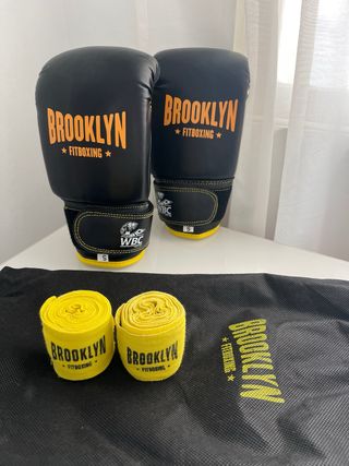 Guantes de Boxeo Brooklyn Fitboxing Negros