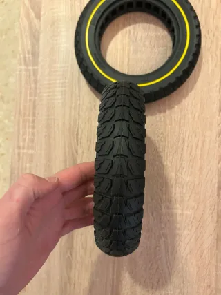 2 Ruedas, neumáticos solido 10x2.0 para Xiaomi,