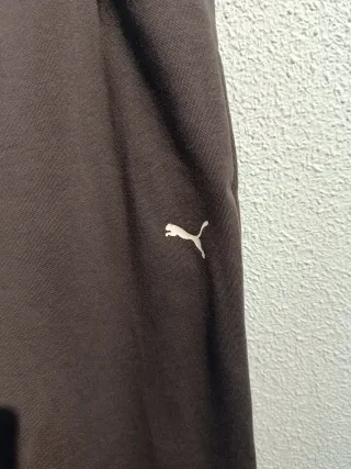 Pantalón Puma Oversize Gris Talla L .