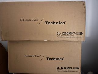 Technics SL-1200MK7 Caja Plata