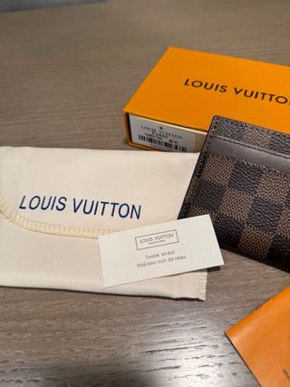 Tarjetero Louis Vuitton Damier Ebene