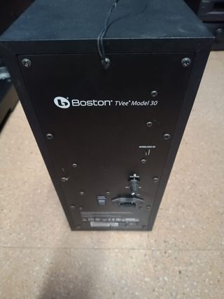 Barra de sonido Boston TVee Model 30 + subwoofer