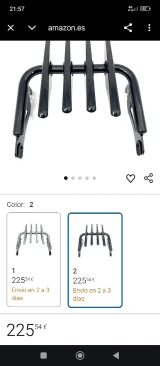 portaequipajes harley