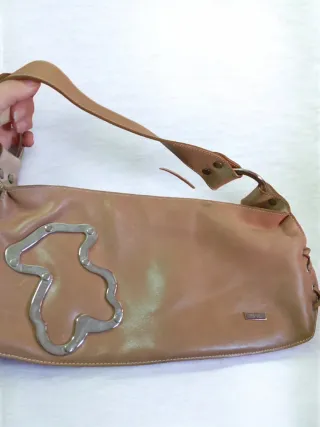 Bolso Tous Beige y Dorado