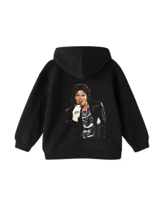 Sudadera Negra con Michael Jackson