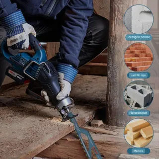 Hoja Sierra Sable Mampostería Carburo