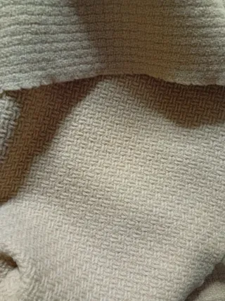 Paño para ropa de abrigo beige