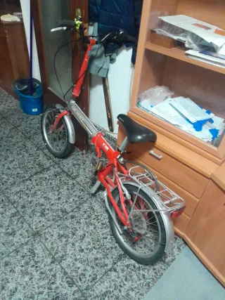 Bicicleta plegable Monty F18 vintage