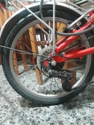 Bicicleta plegable Monty F18 vintage