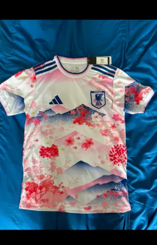 Maglia calcio Giappone  modello Sakura horizon