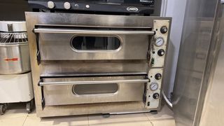 Horno Pizzero Industrial Doble