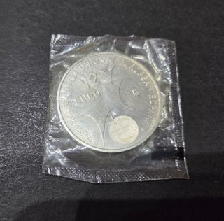 Moneda 12 Euros Juan Carlos y Sofía 2002