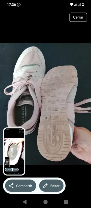 Zapatillas Skechers Rosa Talla 41