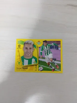 Cromo Tello Panini LaLiga Este 2021-22