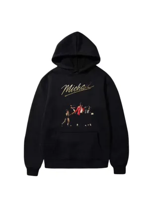 Sudadera Michael Jackson Negra Multicolor