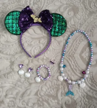 Complementos disfraz Ariel