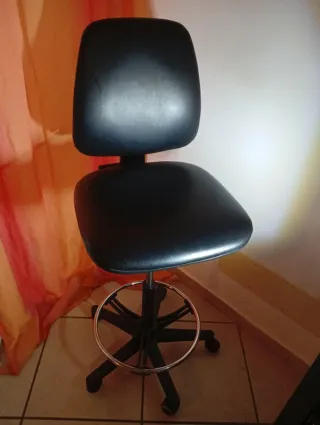 Sedia/Sgabello professionale con ruote alt min 56