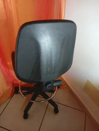 Sedia/Sgabello professionale con ruote alt min 56