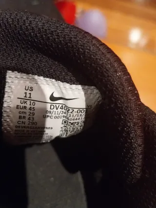 Zapatillas Nike Hombre Negras