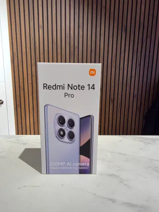 Xiaomi Redmi Note 14 Pro 12/512GB Negro Nuevo