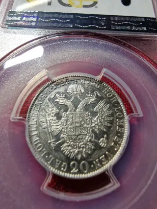 Imp. Austriaco- Imp. F. Giuseppe I- 1852- 20 K.