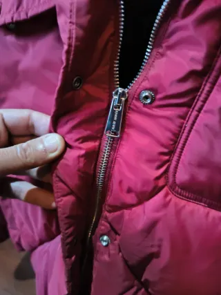 Chaqueta Anorak Tommy Jeans Roja Mujer