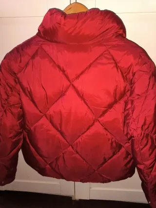 Chaqueta Anorak Tommy Jeans Roja Mujer