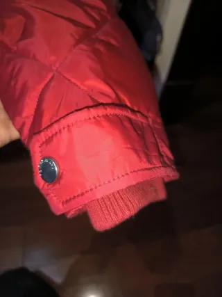 Chaqueta Anorak Tommy Jeans Roja Mujer