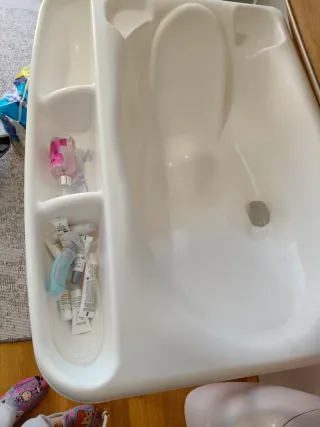 Cambiador bebé con estampado de animales