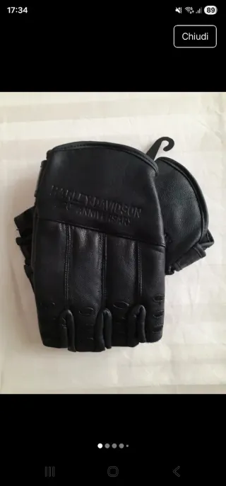 Guanti Harley-Davidson Pelle 120° Anniversario M