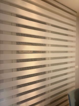 Estor enrollable translúcido