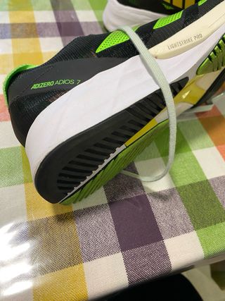 Adidas Tenis Ultraligeros Negro/Verde