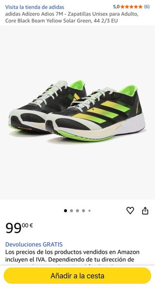 Adidas Tenis Ultraligeros Negro/Verde