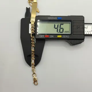 00557 Esclava Oro 18k. 18cm.