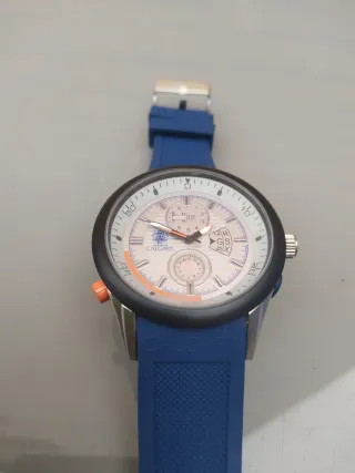 Lote 3 Relojes CALGARY Blanco,Azul y Morado.NUEVOS