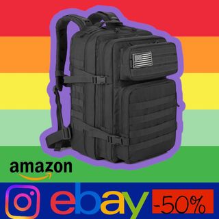 Mochila Táctica Militar Impermeable 50L