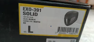 Casco Scorpion Exo-391 Integral Negro Talla L