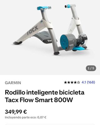 Rodillo Tacx Flow Smart 800w