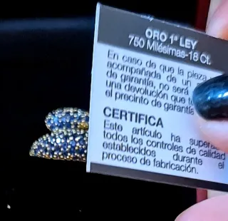 Anillo Oro 18k Felino