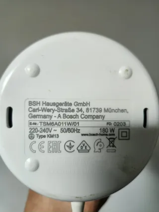 Molinillo Café Bosch Blanco