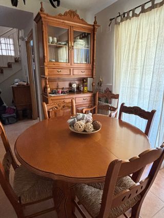 Mesa redonda extensible