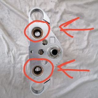 Honda shadow vt 600 piastre forcella originali