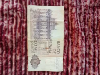 Billete 5000 pesetas Banco de España 1979