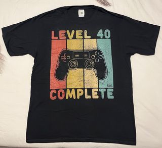 Camiseta Level 40 Complete
