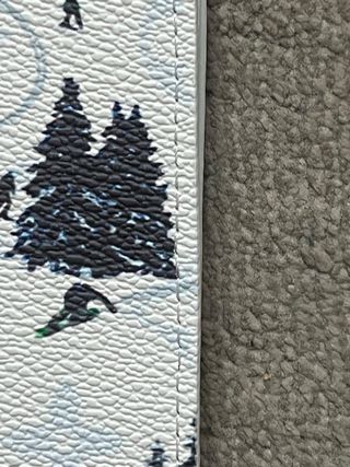 Cartera Louis Vuitton Blanca Diseño Esquí