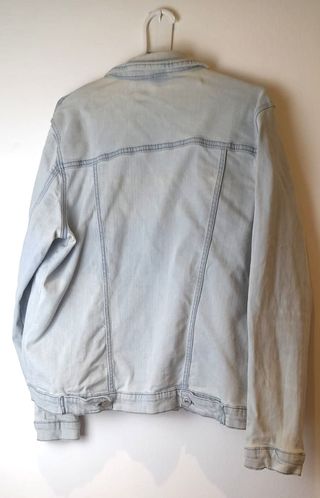 Cazadora tejana vaquera