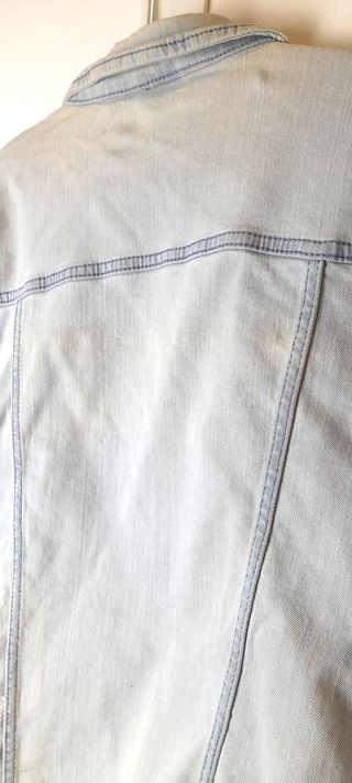 Cazadora tejana vaquera