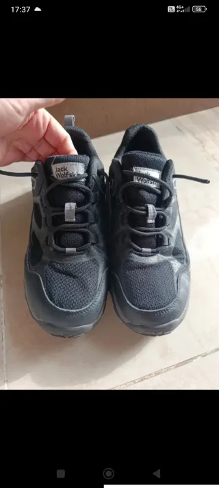 Scarpe trekking Jack Wolfskin donna nere/grigie