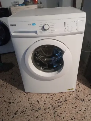 Lavadora Zanussi Blanca